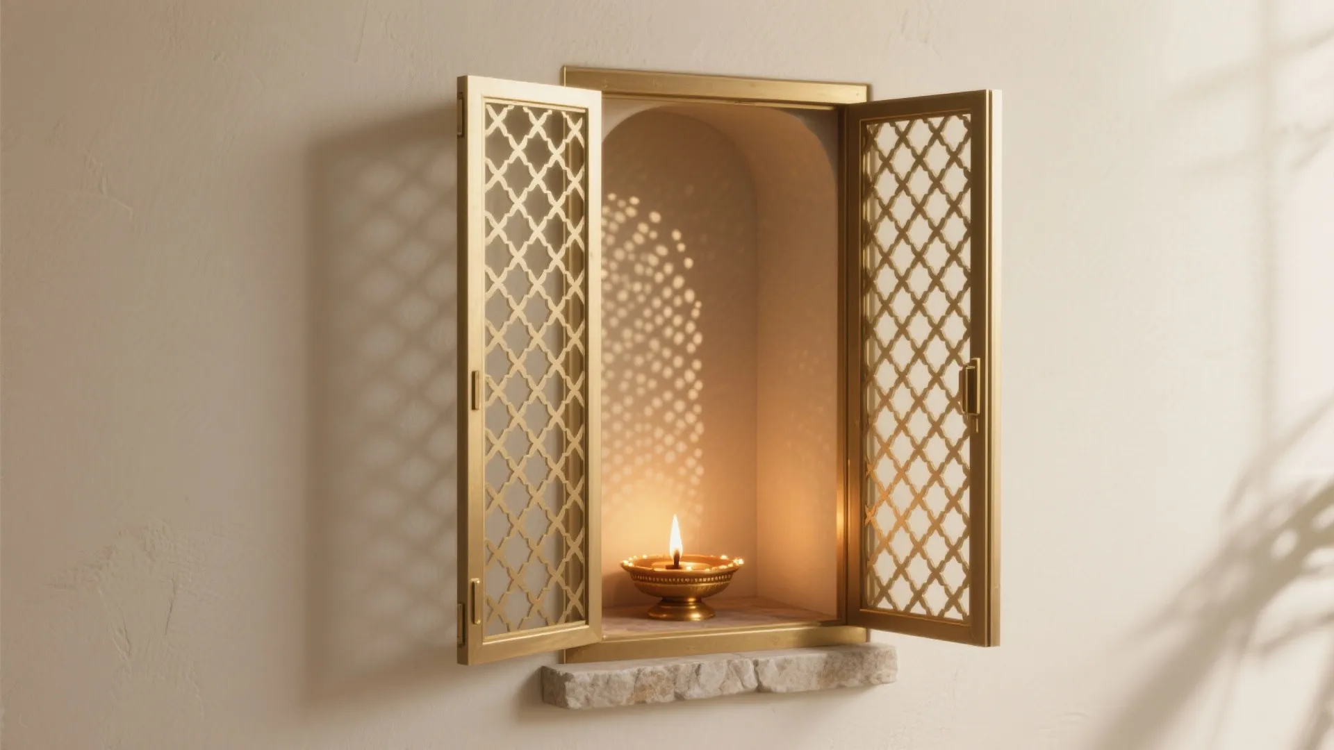 Minimalist Jaali Doors for Light and Air