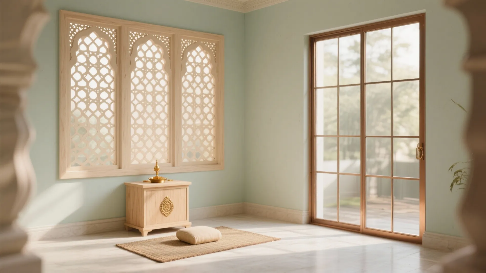 Jaali and Glass: Airy Patterns, Sacred Focus