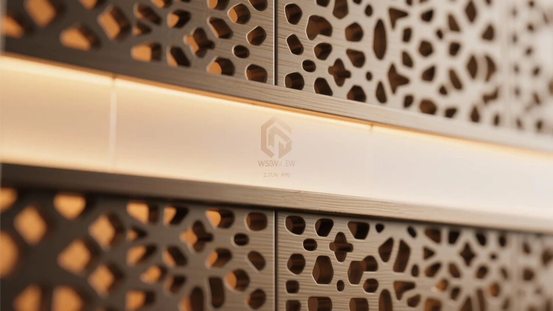 Backlit Jaali for a Calm, Sacred Glow