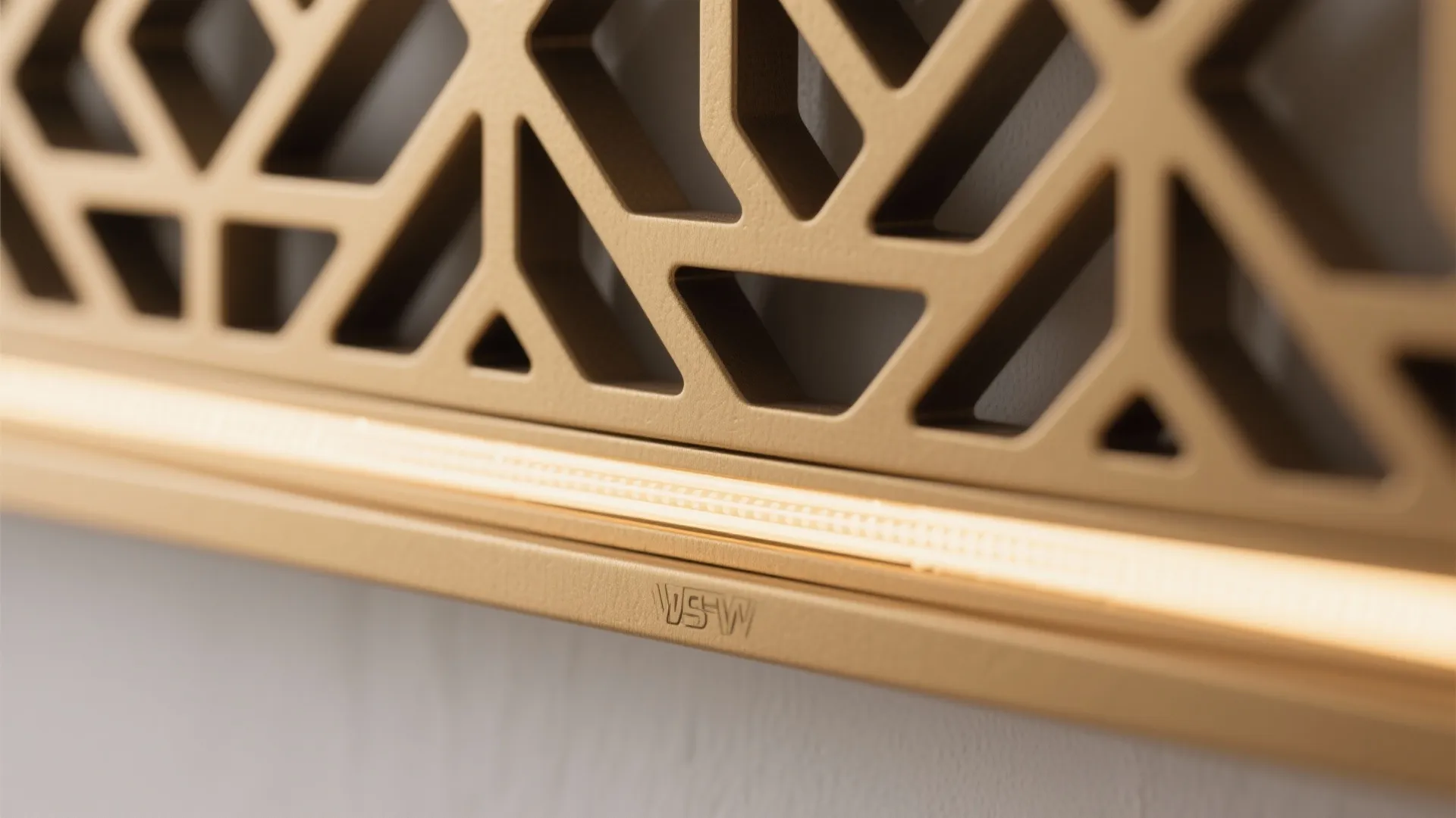 Backlit jaali panel for a serene glow