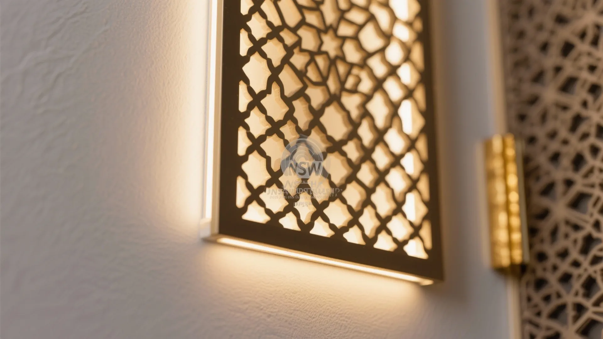 Backlit Jaali for Soft Glow