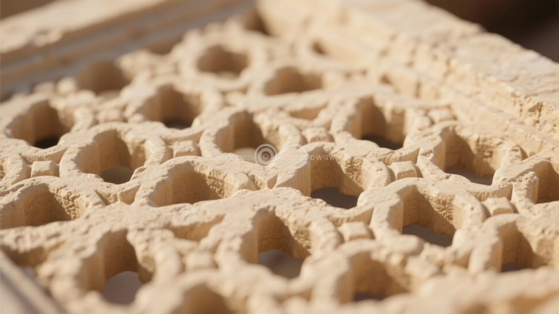 Jaali screens and filtered light