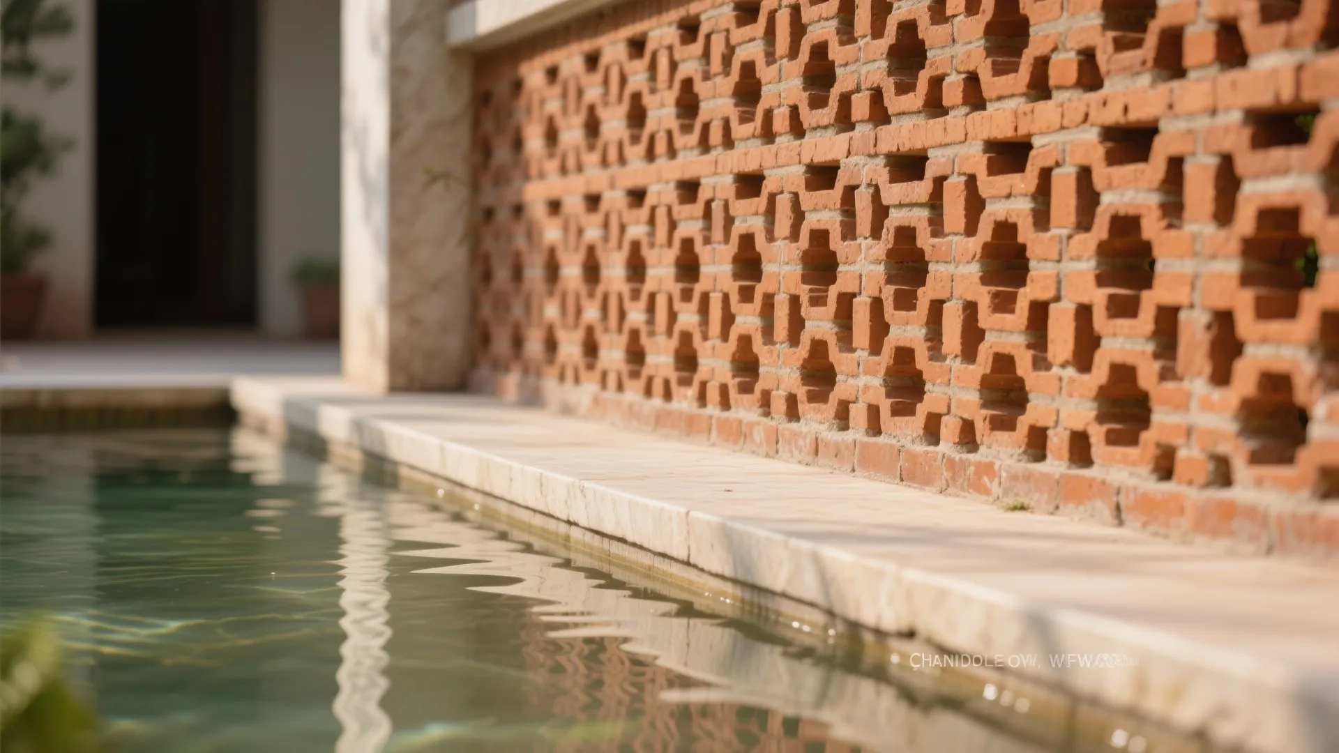 Courtyard Core with Jaali Screens