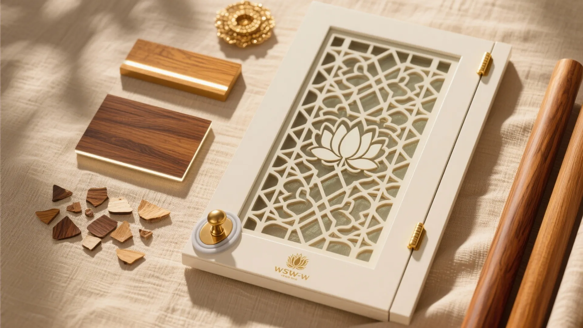 Idea 2: Laminated Glass with Jaali Motifs