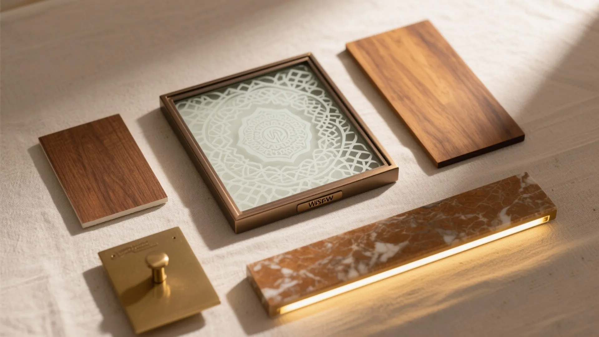 Frosted Glass with Jaali Motifs (Light, Not Exposure)