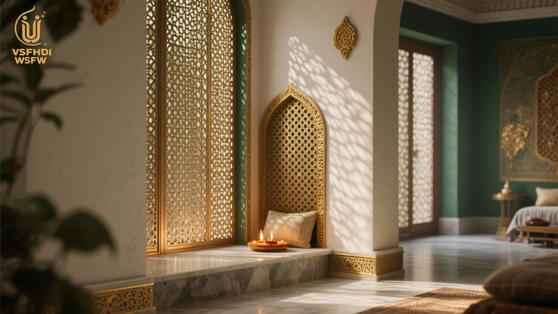 Tip 2: Jaali‑Screened Corner Nook