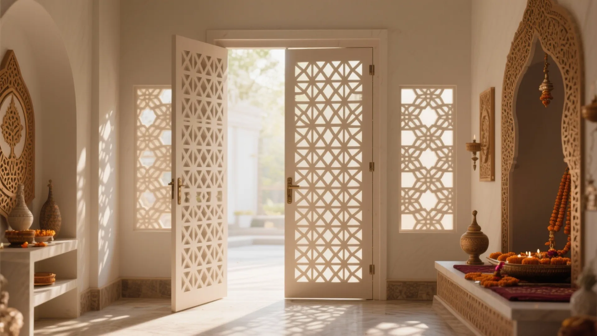 Jaali Patterns for Subtle Separation