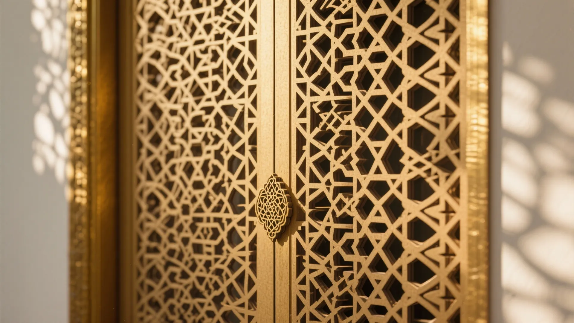 Jaali Pattern Doors