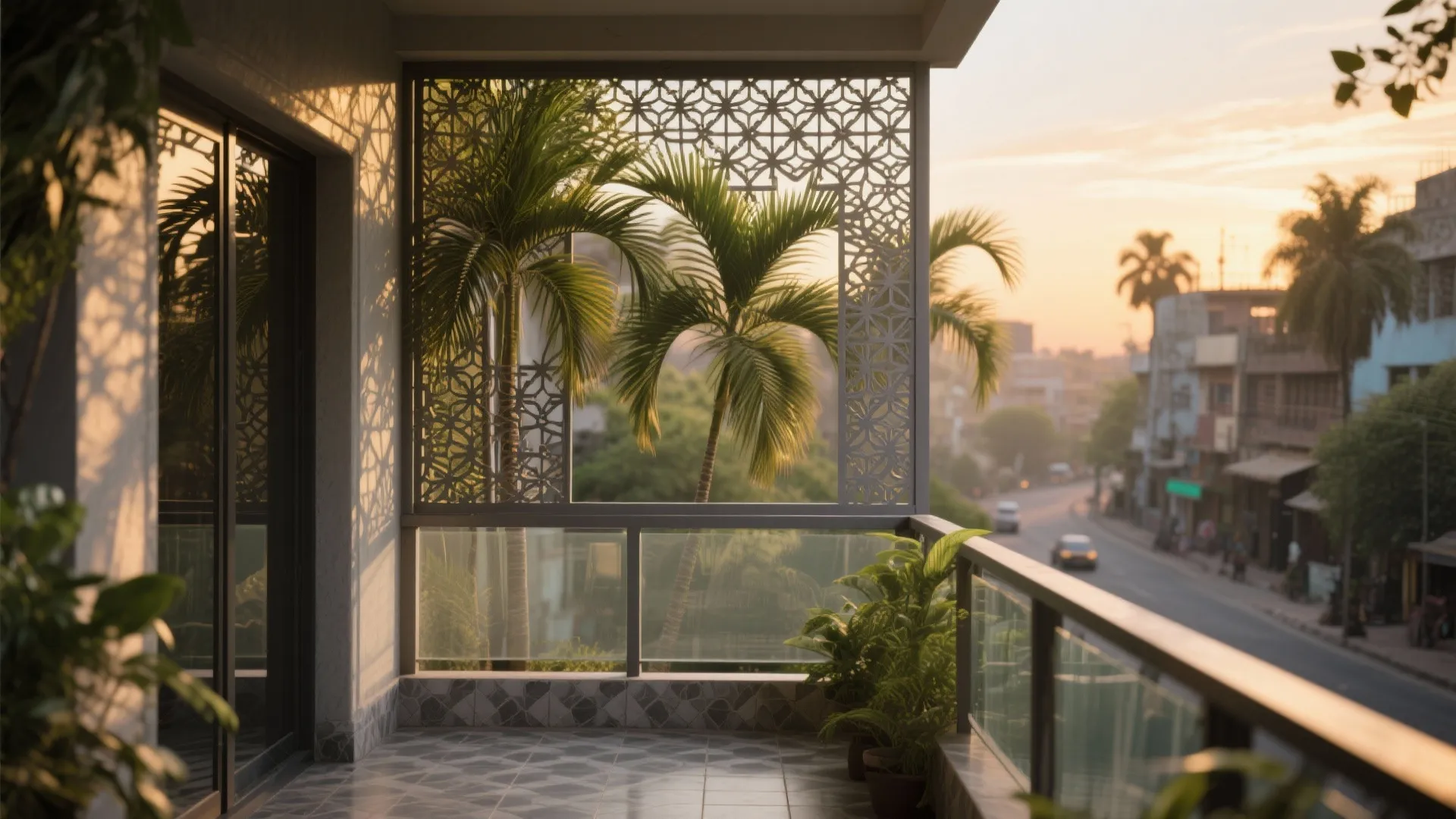 Privacy that breathes: jaalis, screens, and blinds