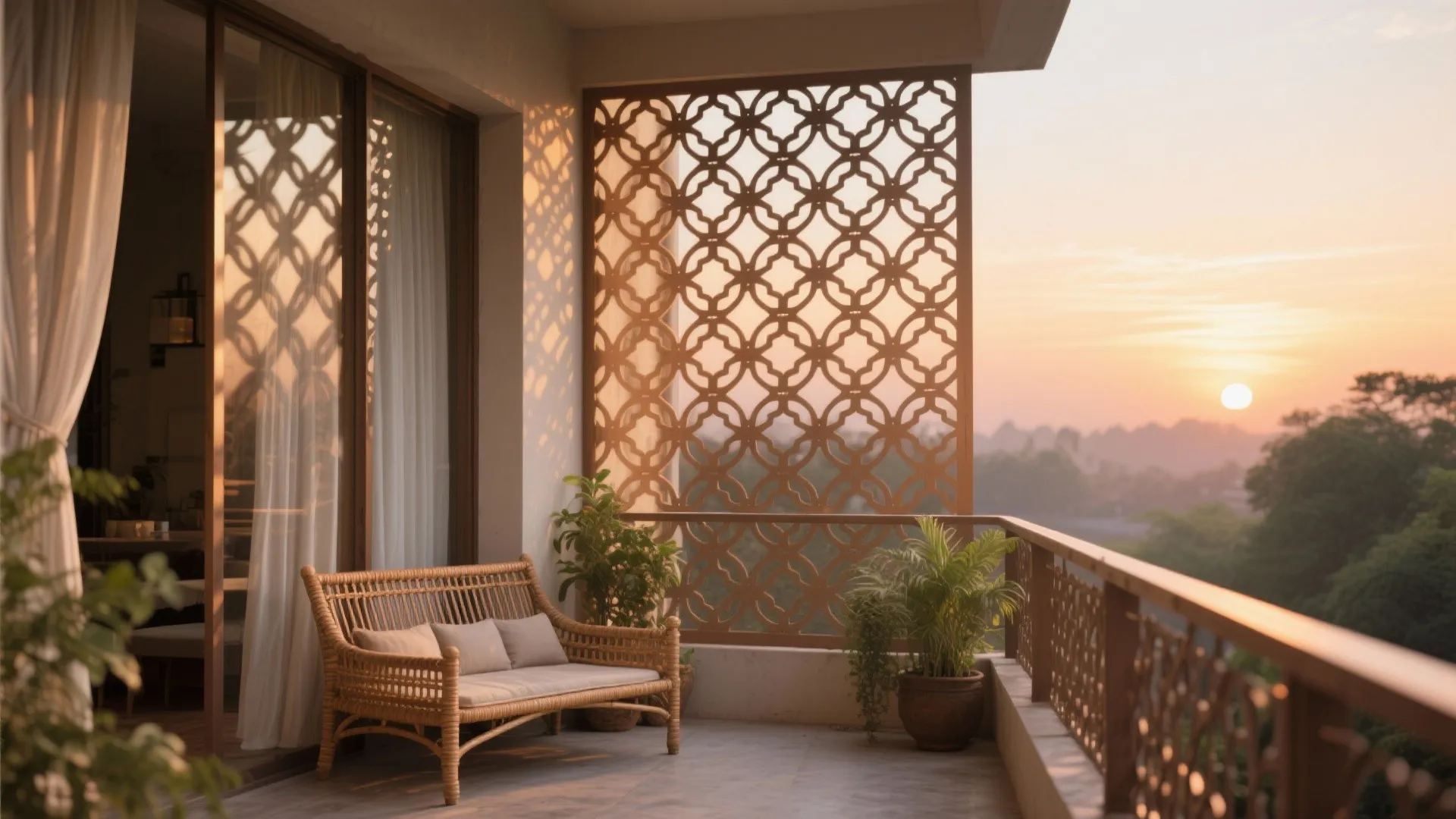 Jaali Screens for Shade and Privacy