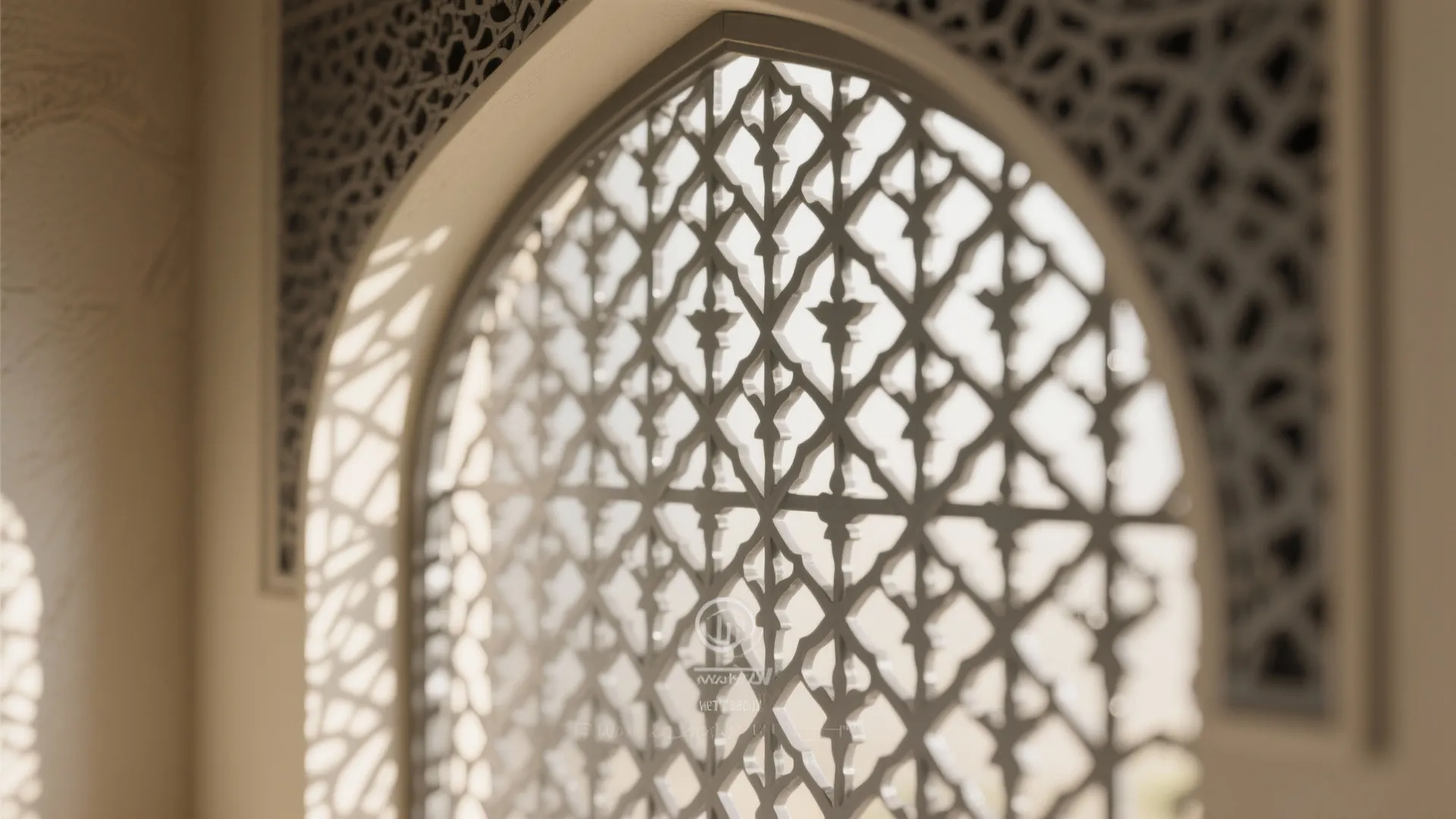 Jaali arch that breathes—light, air, and tradition