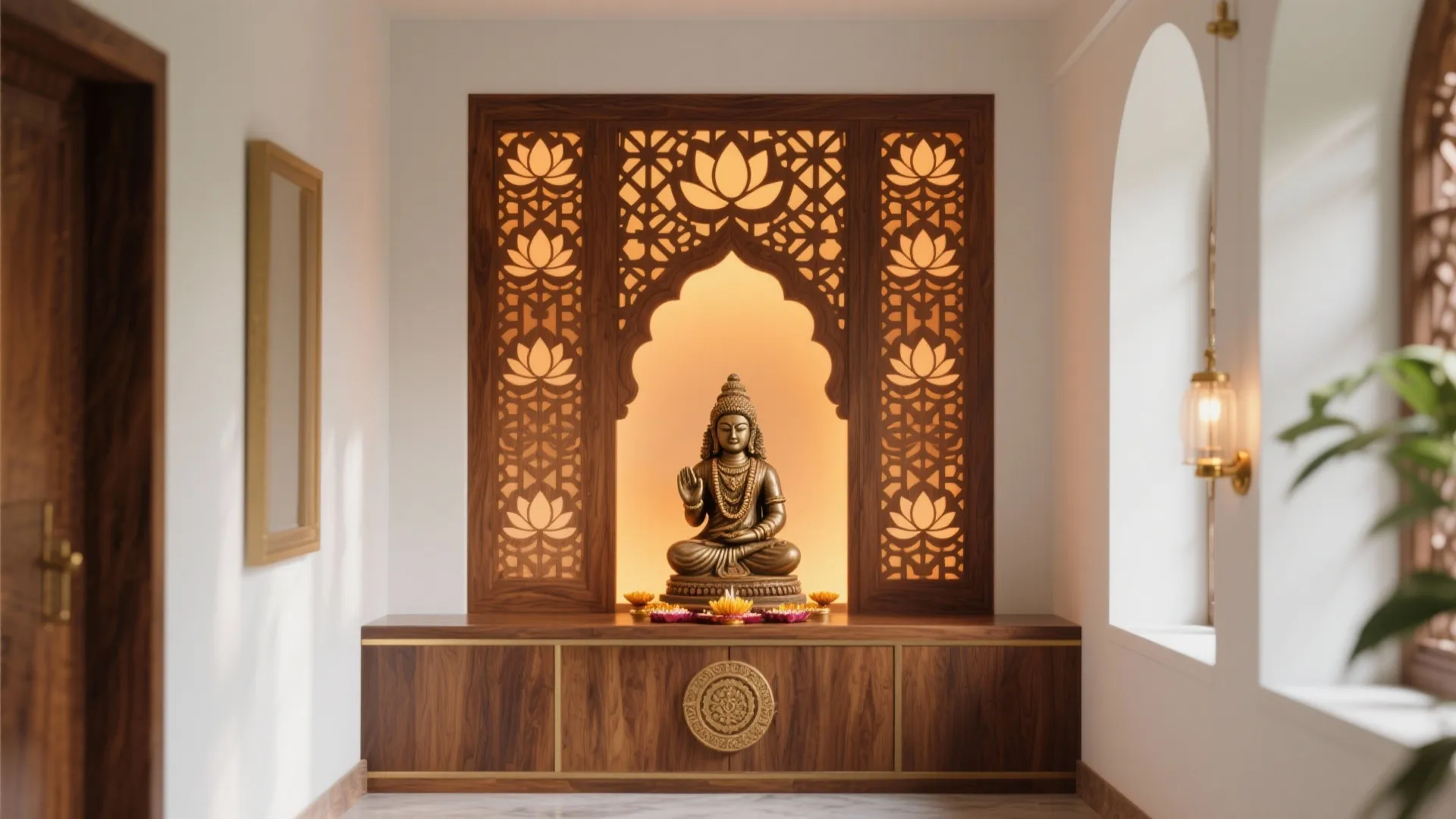 Jaali Screens & Soft Light