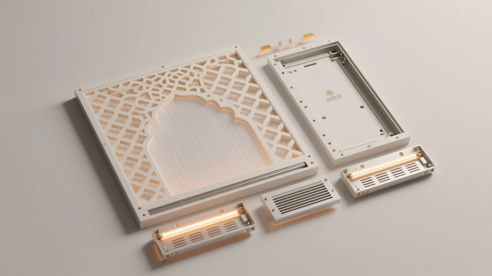 Backlit Jaali for Gentle Luminosity