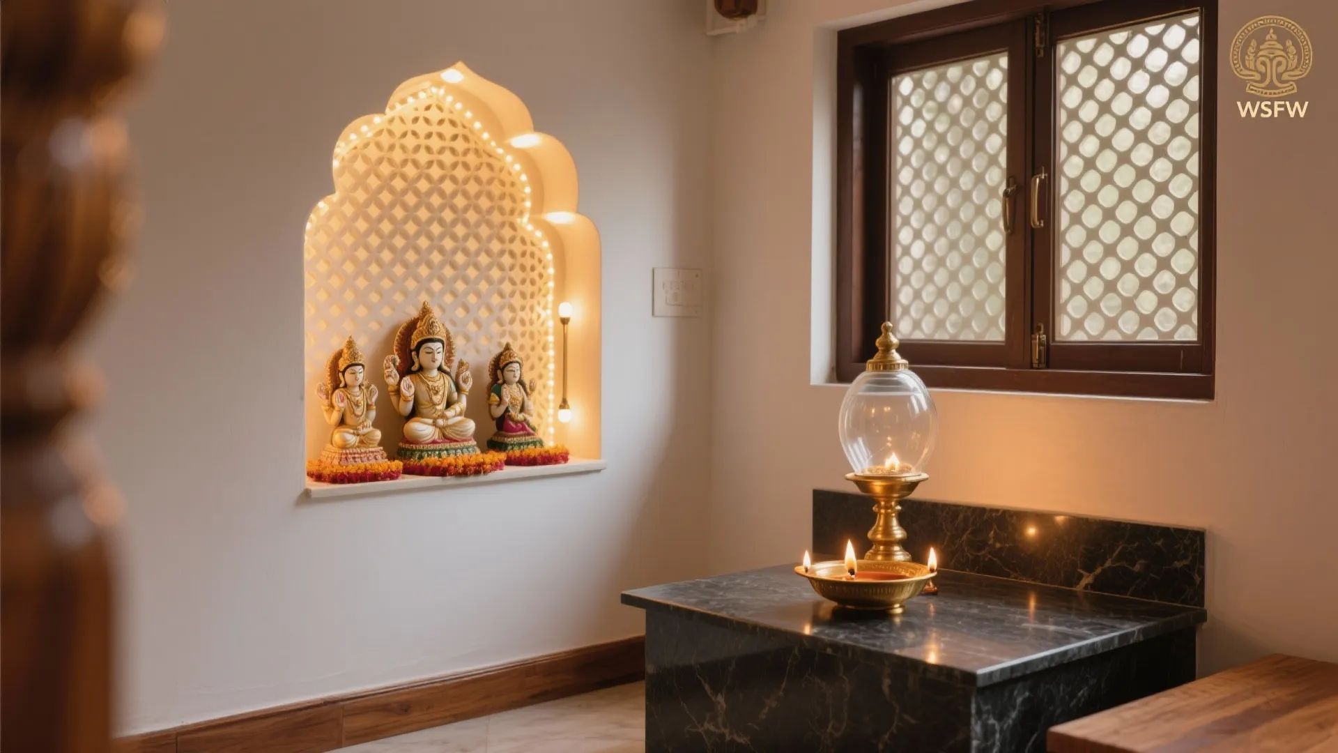 Layered Lighting, Diya Safety & Aroma Management