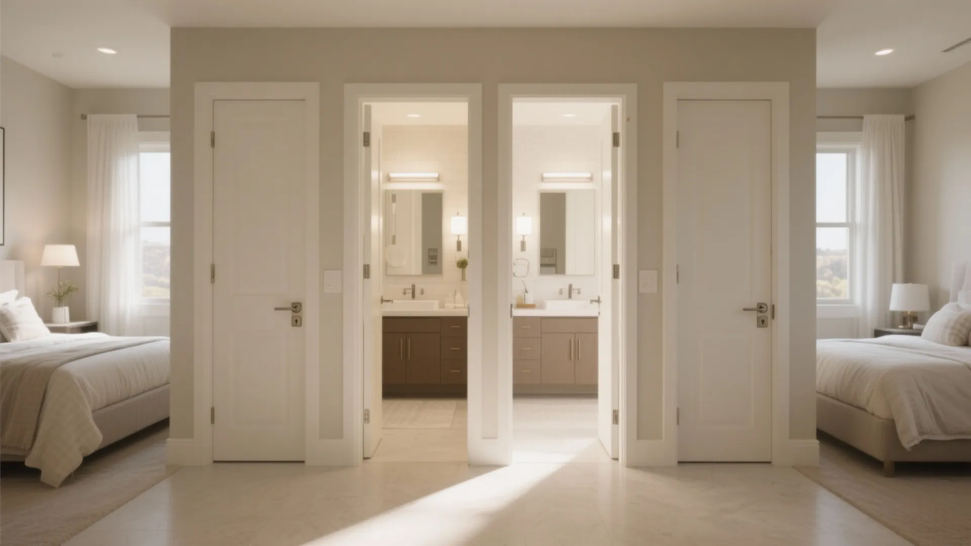 Creative Jack and Jill Bathroom Lock Ideas