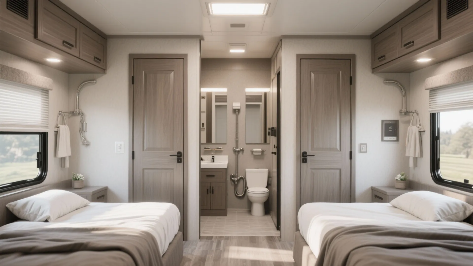 4. Jack-and-Jill Style Bedrooms