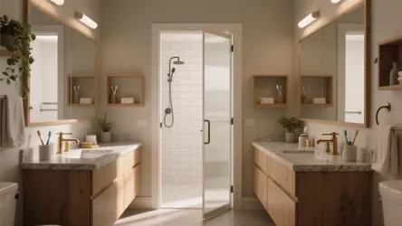 Small Jack and Jill Bathroom Ideas