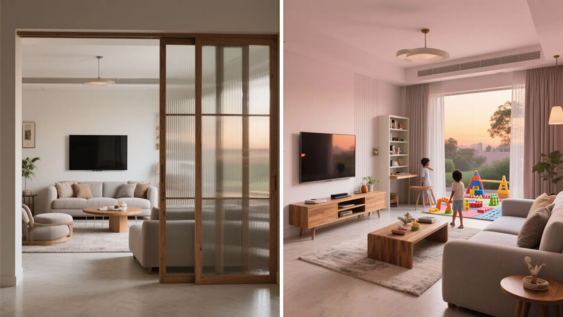 3) Flexible living: formal-semi-formal zones without losing warmth