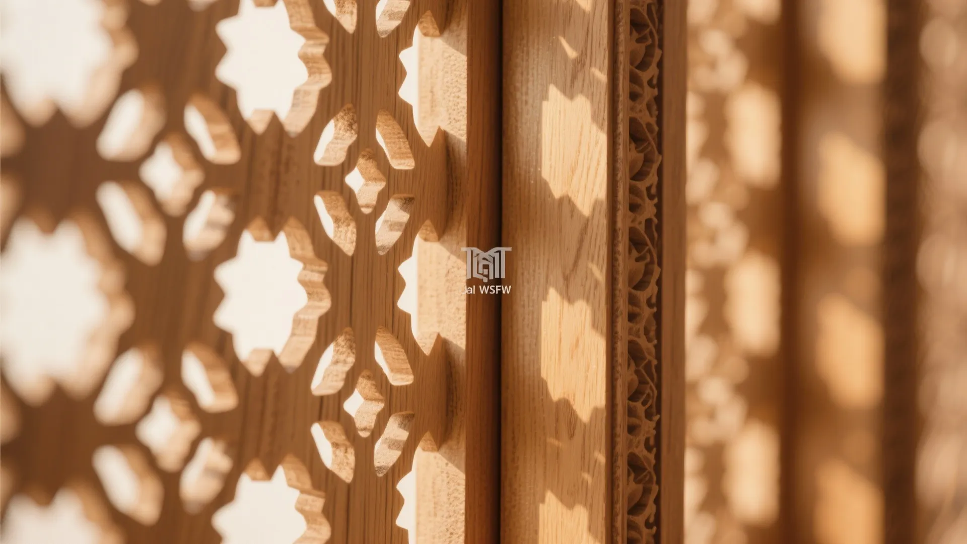 Carved Jali Doors with Soft Diffusion