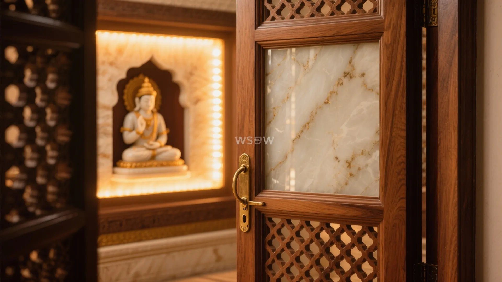 Jali + Glass Glow: Backlit Calm Without the Glare