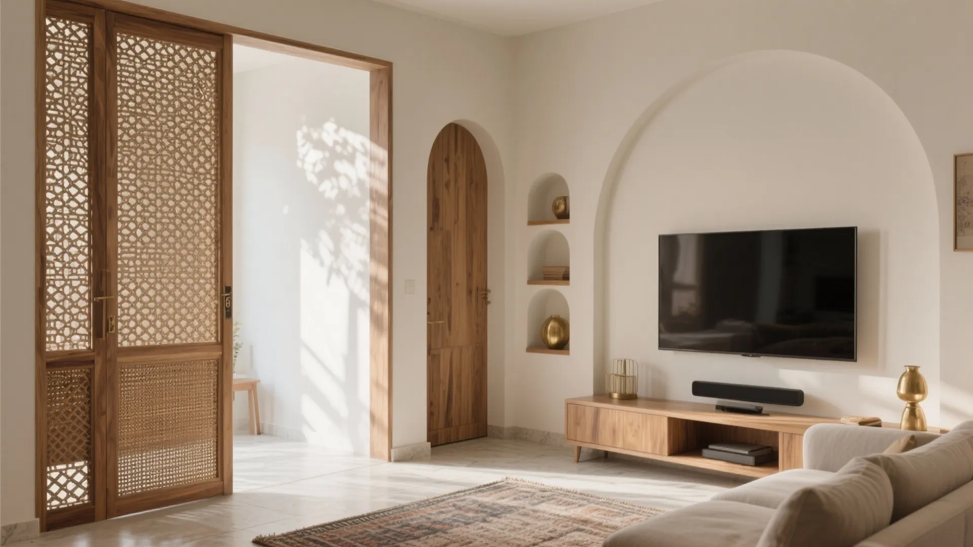 Jali Screens and Soft Curves