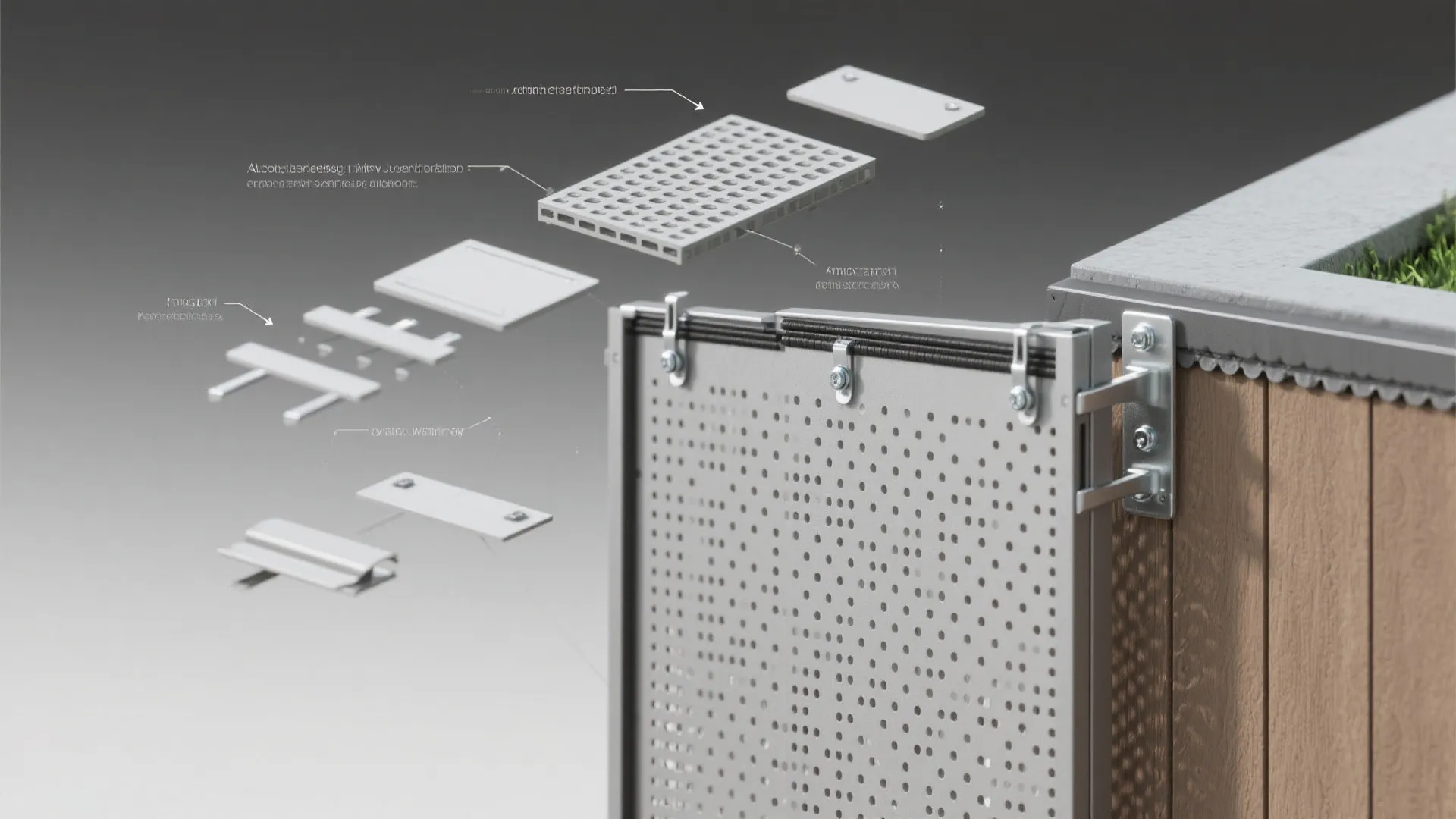 Think in modules for easy install and upkeep