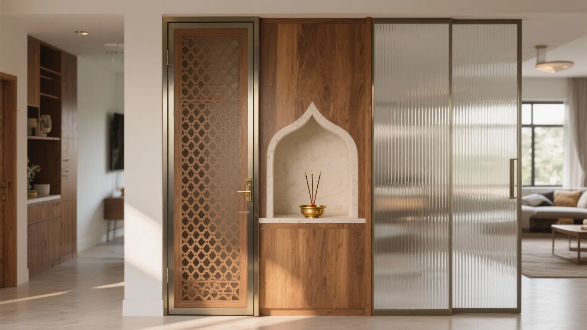 Jali Doors and Translucent Partitions