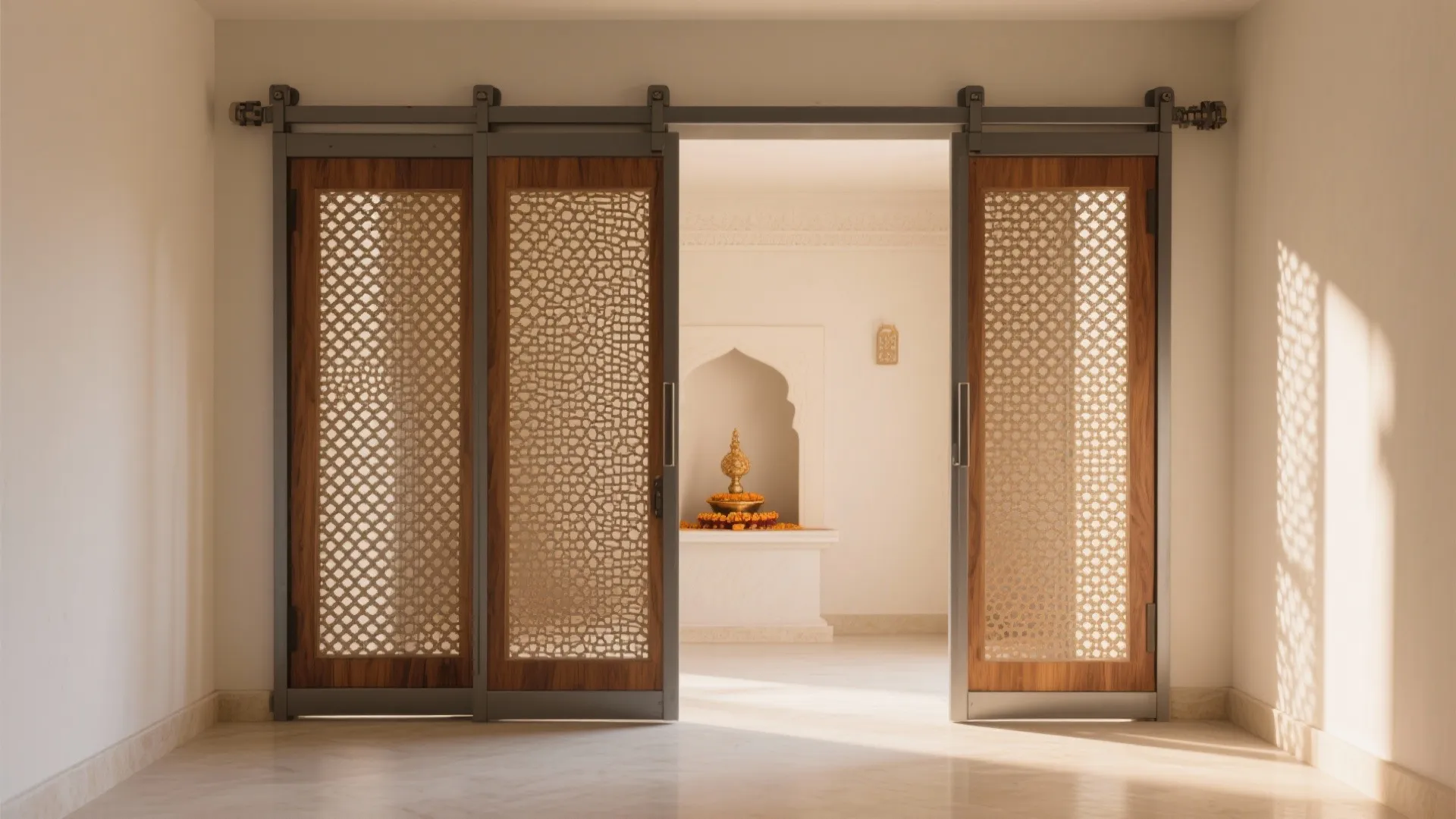 Jali Screens and Sliding Doors for Privacy
