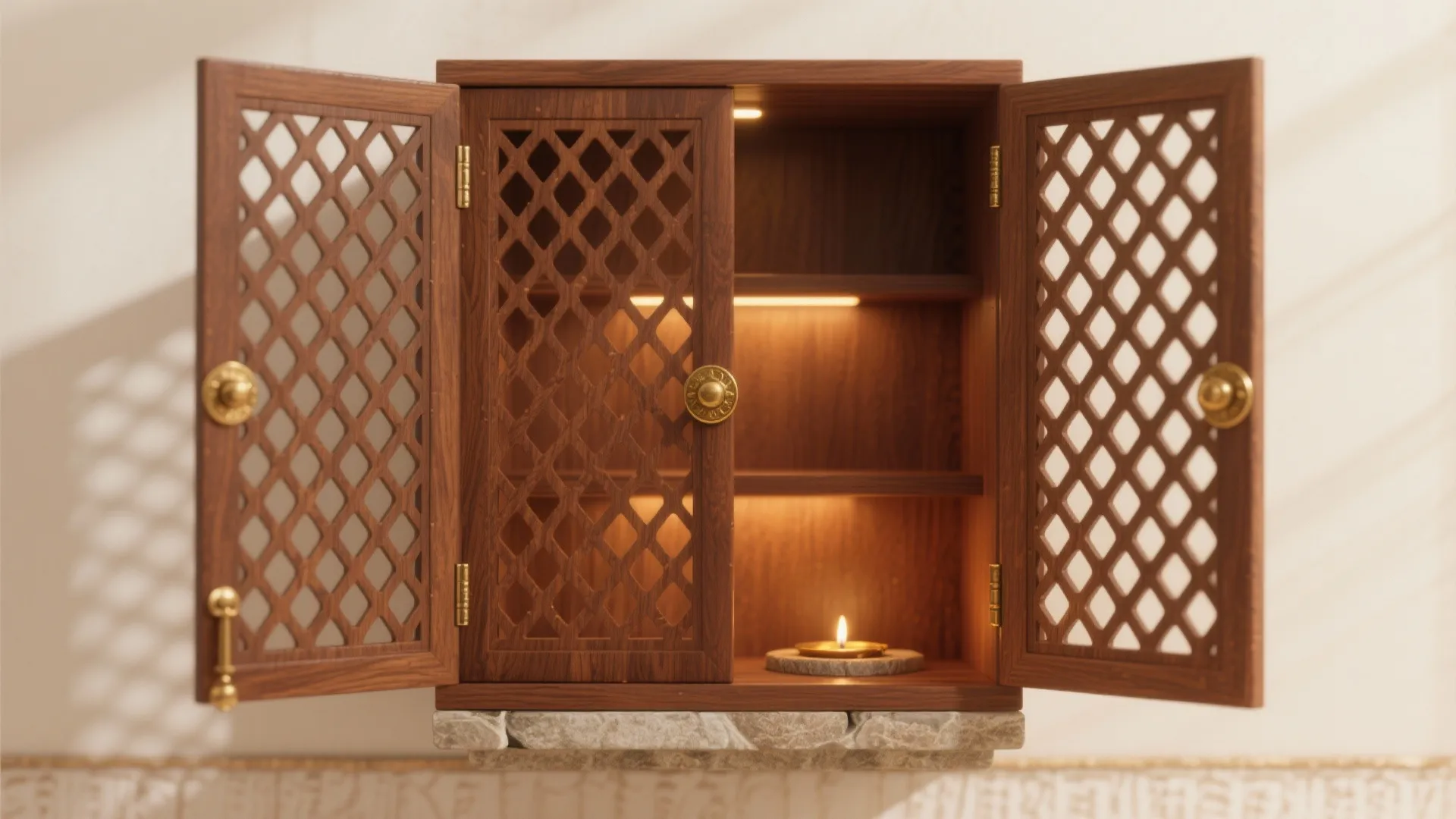 Warm Wood, Jali Doors, and Proper Ventilation