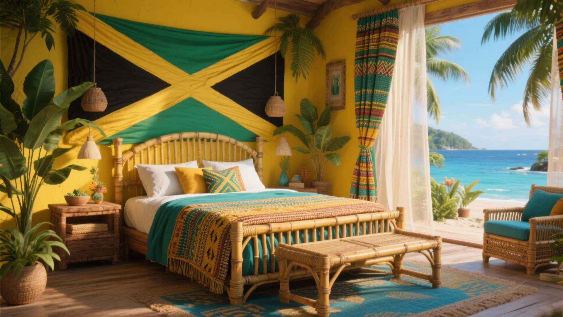 Jamaican Bedroom Ideas for Vibrant Spaces: Create a Relaxing Oasis with Jamaican Design Elements