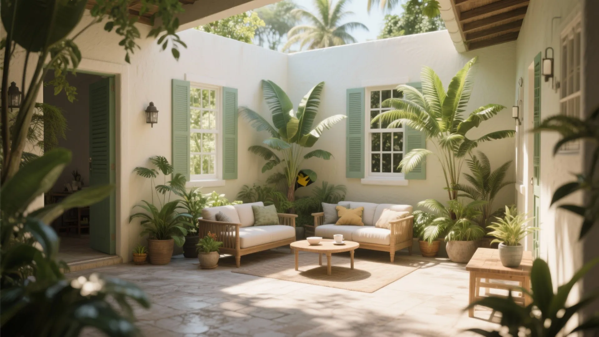 4. Incorporate Courtyards for Light and Privacy