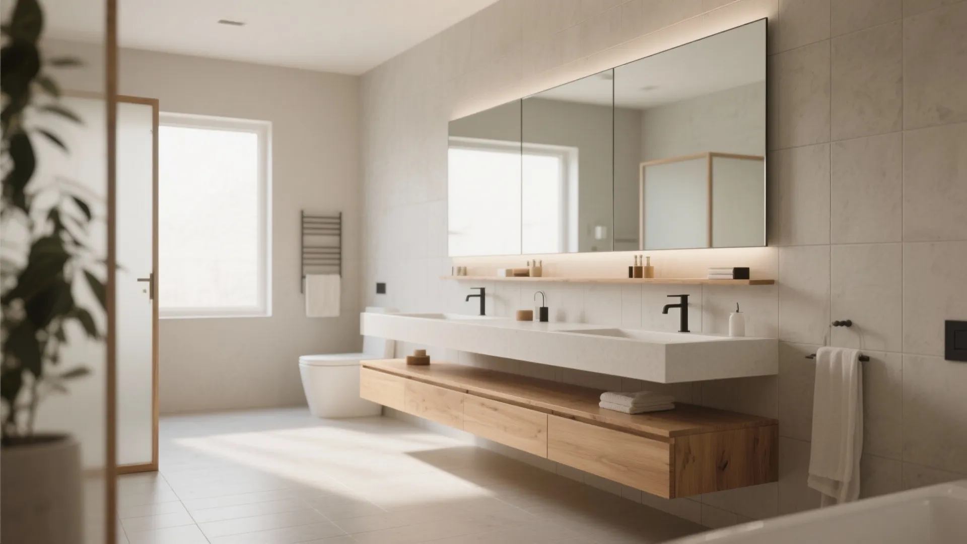 7. Floating Vanities