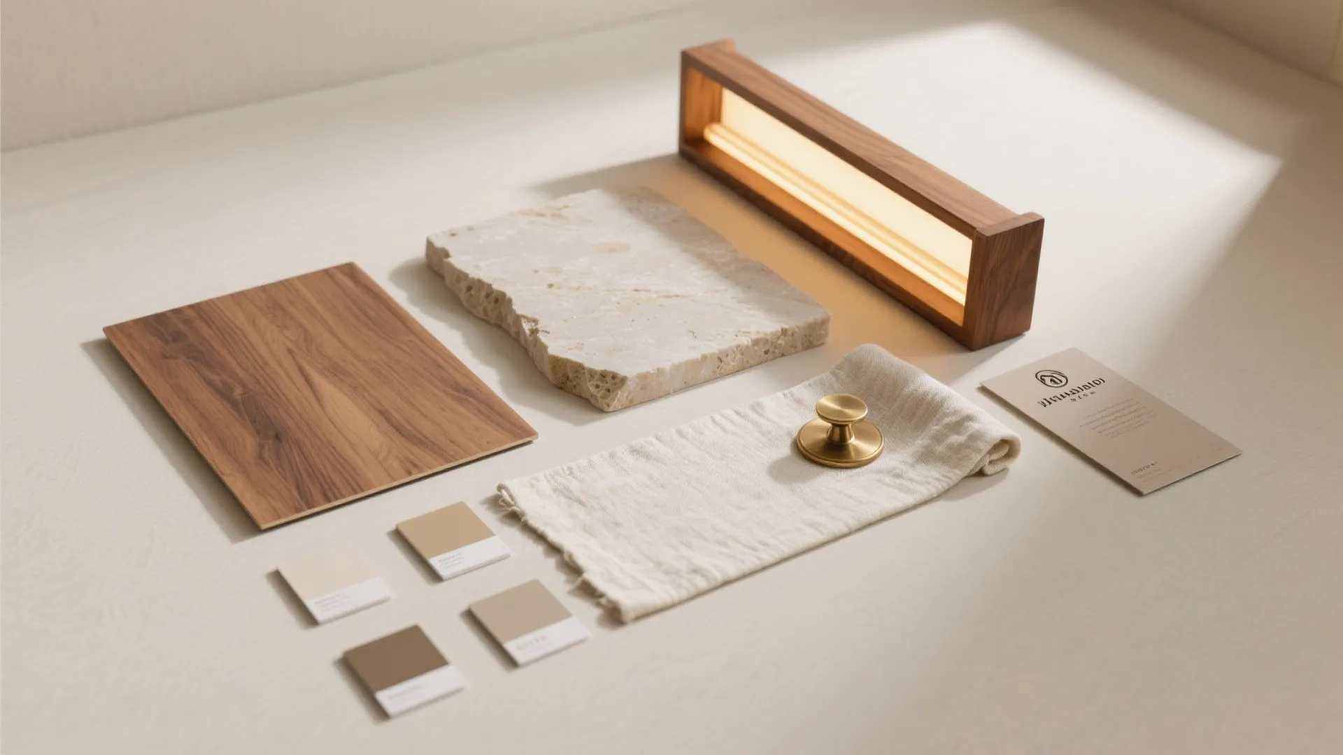 Natural Wood + Stone: Japandi-Indian Calm