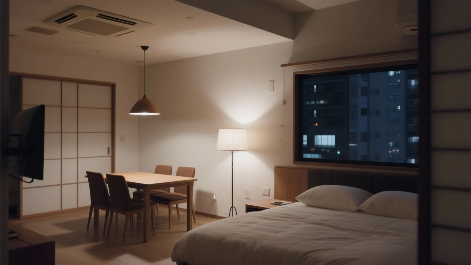 光をデザインする：3点照明＋壁バウンス（日本都市の夜をやわらげる）