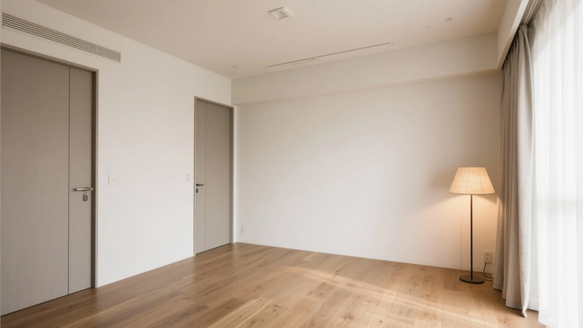 色と素材で“広く見せる”—日式風格の配色と照明のさじ加減