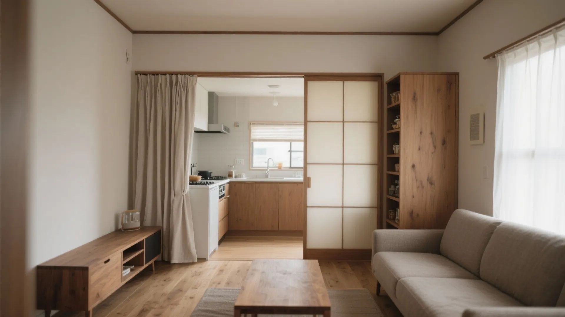 Tips 2: 1Kは“扉の力”で暮らしを整える（収纳技巧）