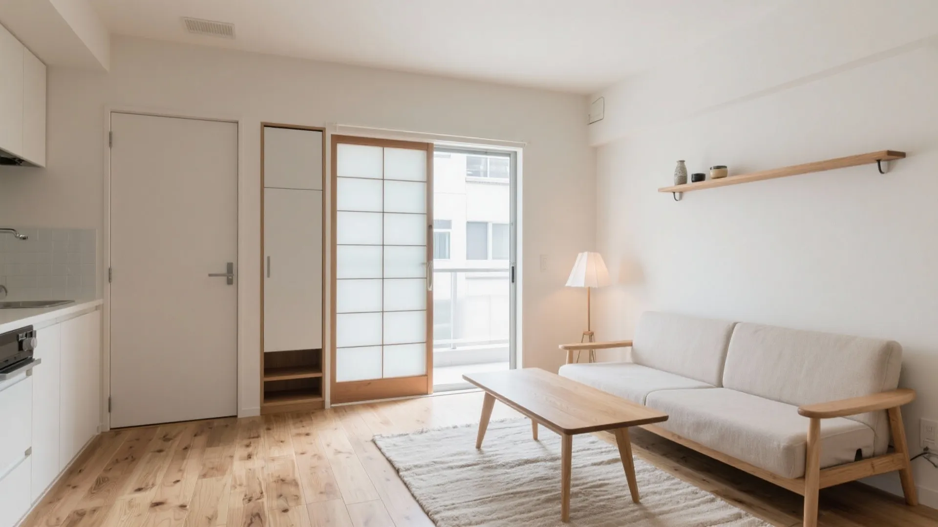 阿倍野マンションの小さな部屋を変える5つの日式デザイン術: 東京・大阪・京都の1R/1Kでも心地よく暮らすための収納と動線の整え方