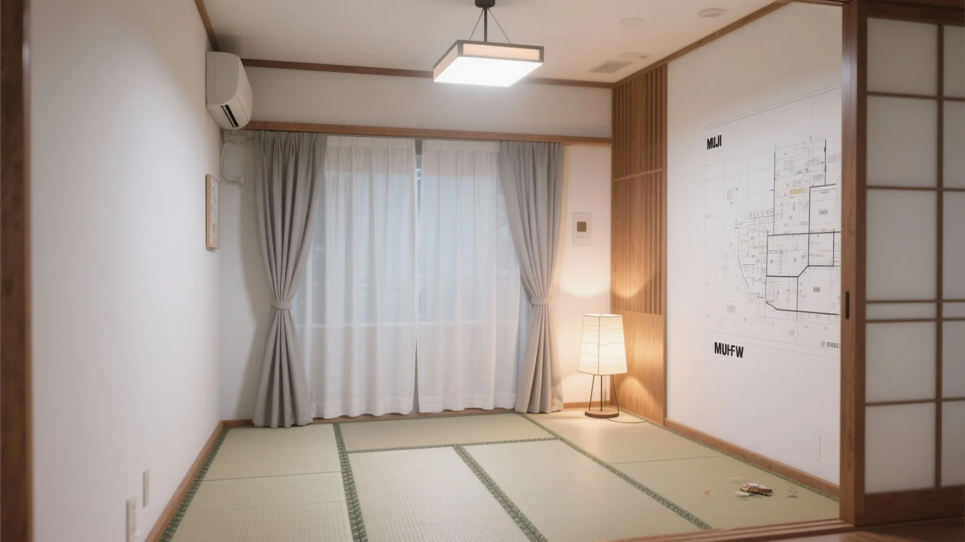 5. 日式風格の素材と色で整える。小さくても“温度”がある部屋