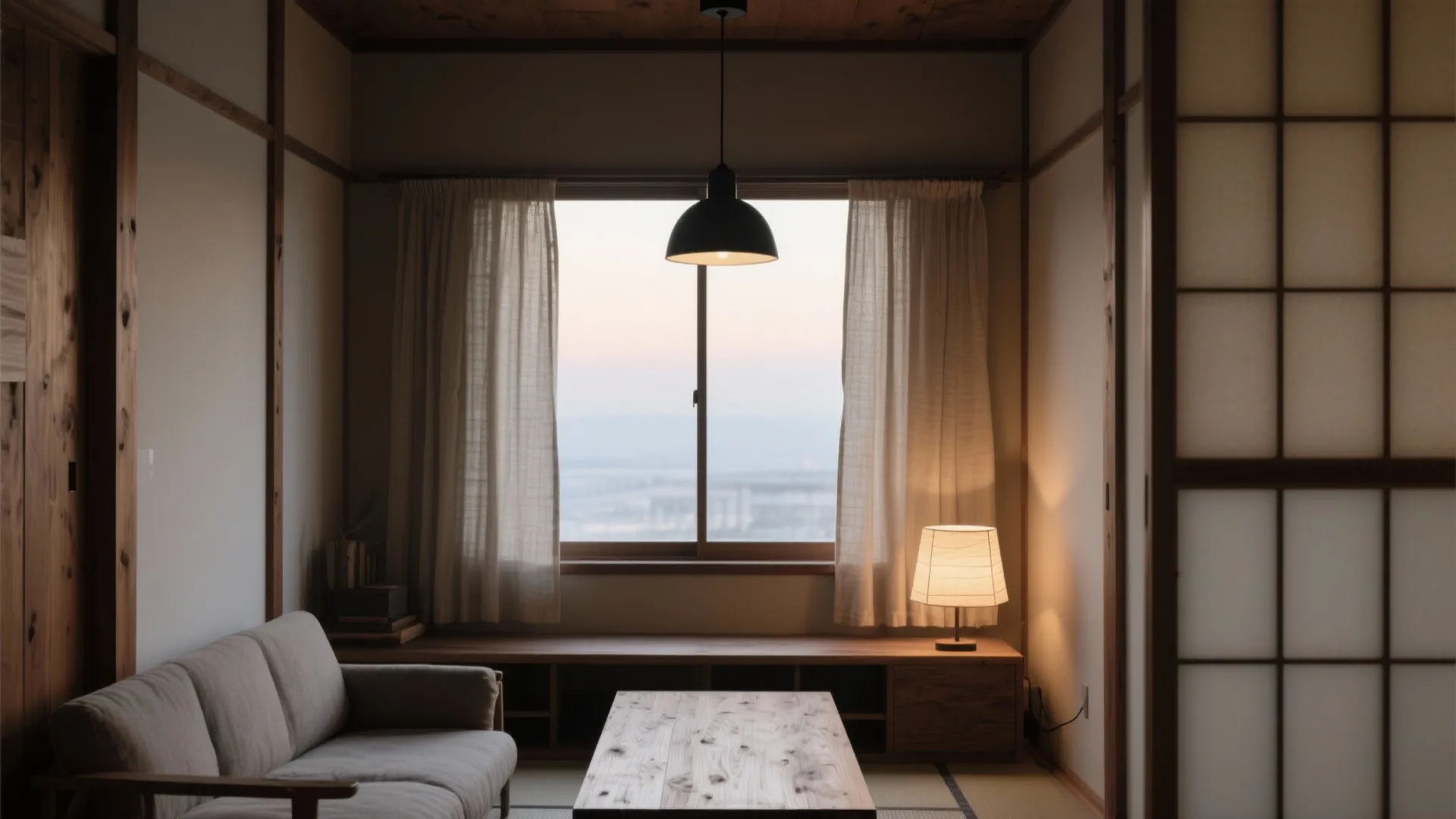 日式風格は“素材3種・色3色”でまとめる：光と影をデザインに取り込む