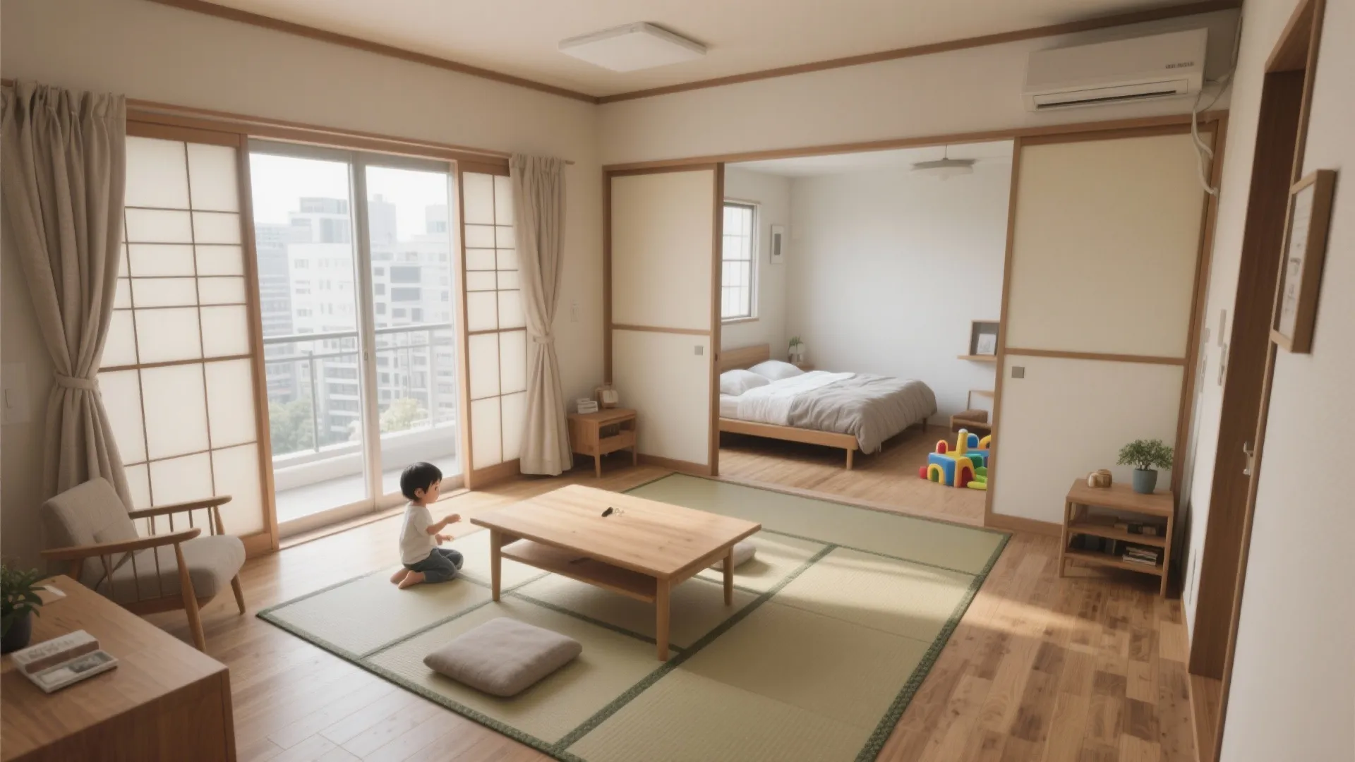 1LDKで子どもは何歳まで？日本の小さな暮らし設計