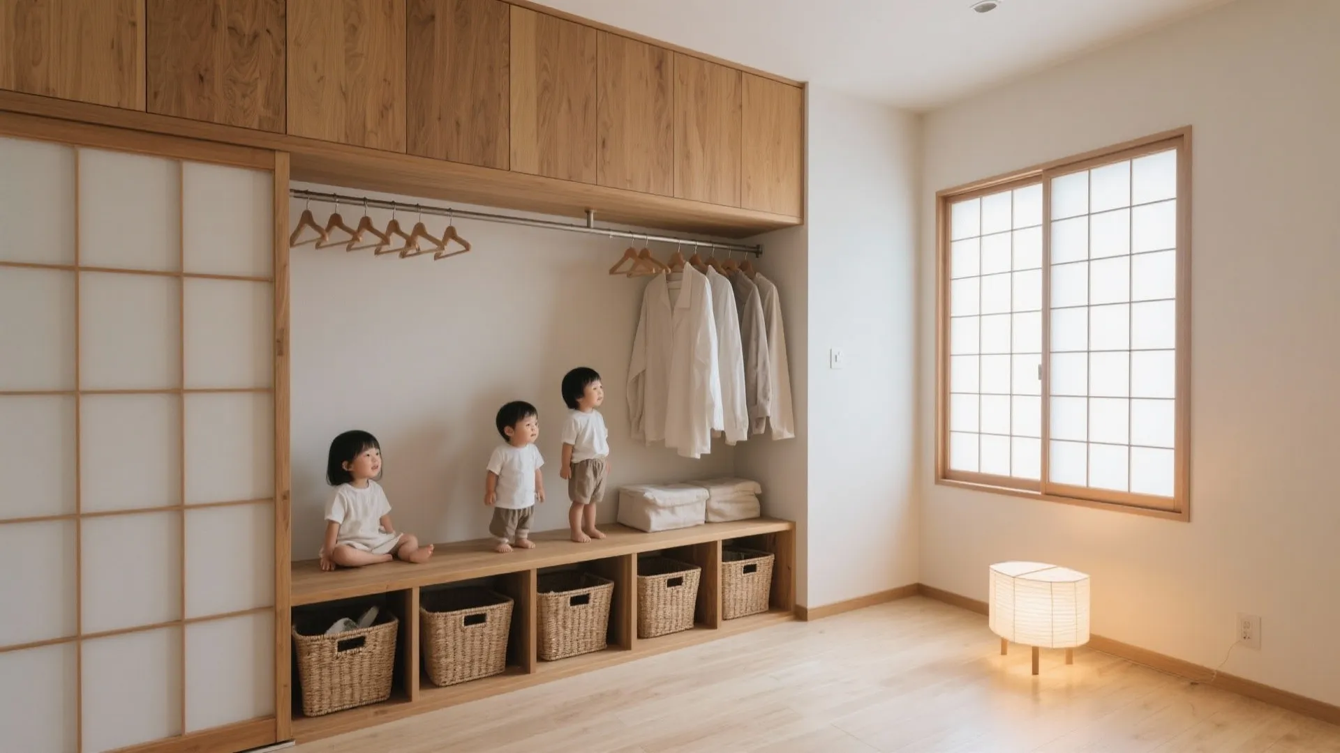 1R収納を家族で快適に使うクローゼット術｜東京小戸型×5つの秘訣: 1R・1Kでも家族と心地よく暮らす。動線規律と日式風格で“狭さ”を味方にする収納デザイン