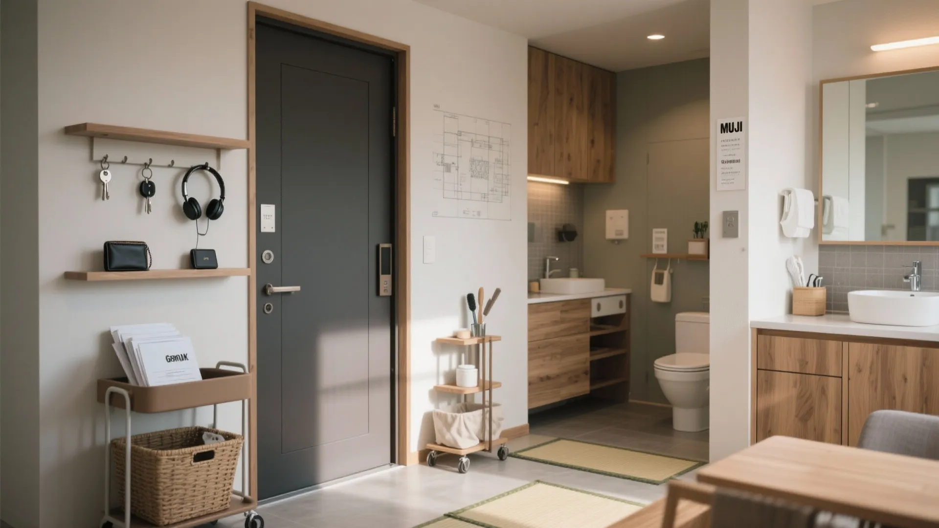 Tips 5: 物の“居場所設計”が、二人暮らしの優しさになる（収納技巧・動線計画・日本都市）