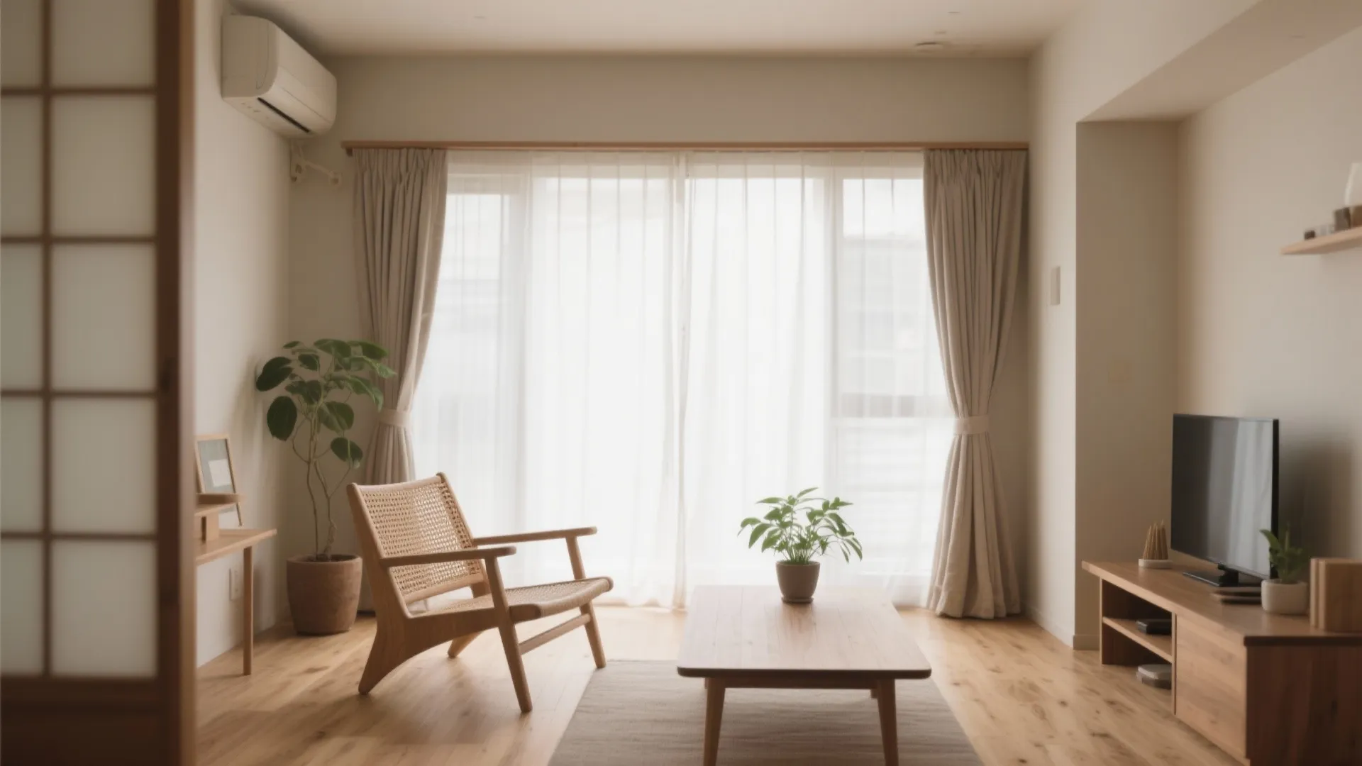 3. 日式風格の色と素材で“軽くあたたかく”見せる