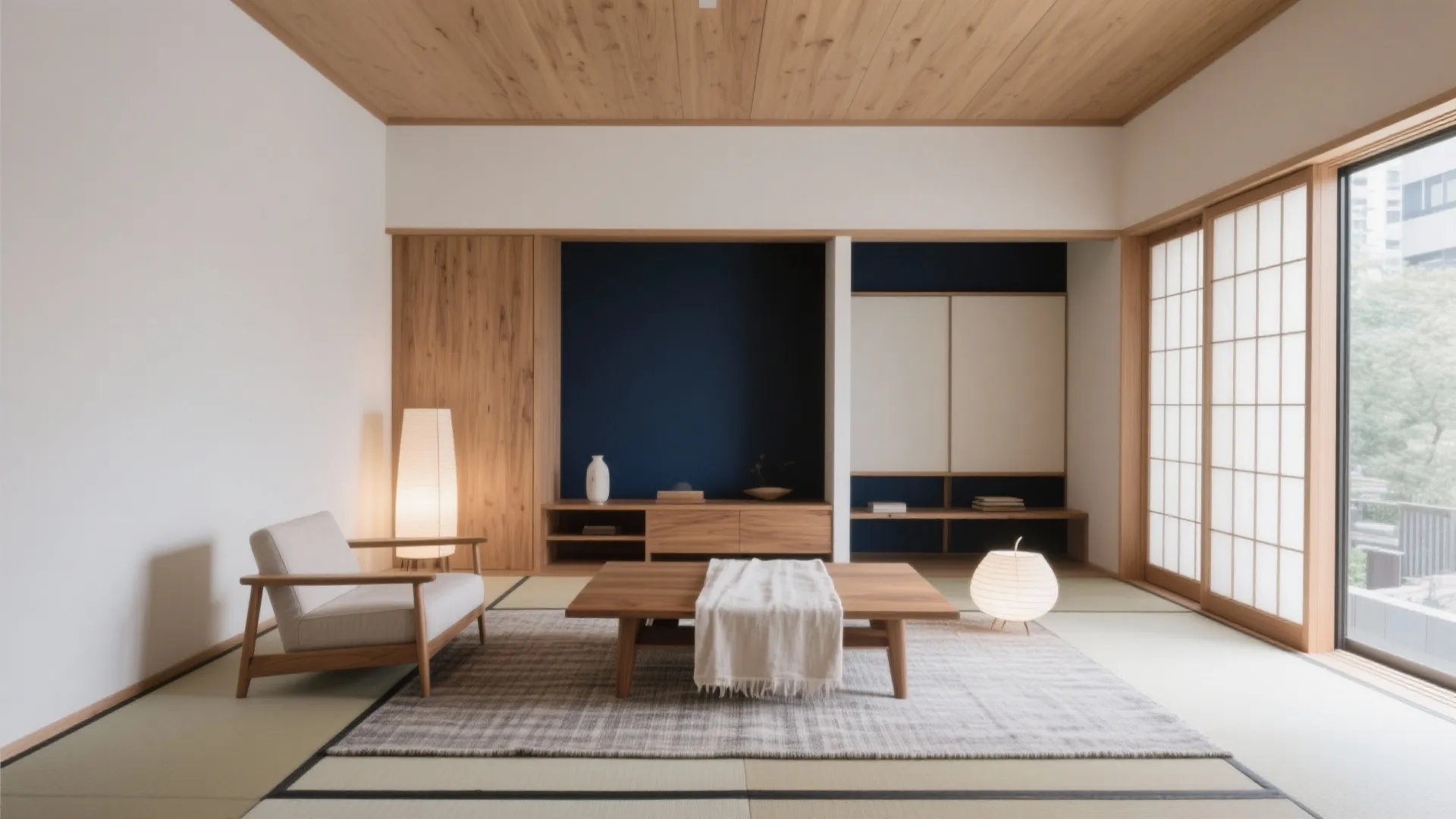 4. 「日式風格」を色と素材で最小構成に：3色ルールと質感の差