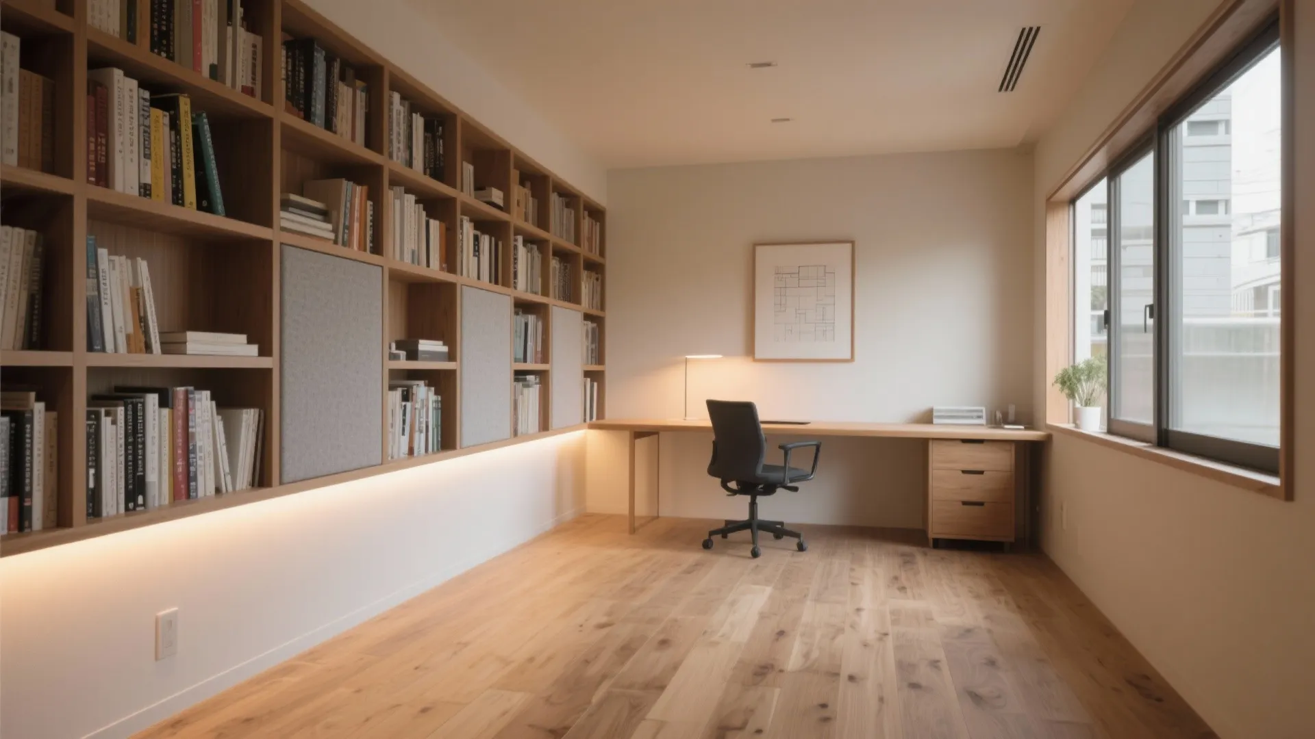 在宅ワークとの相性が良い｜動線規劃で“静と動”を分ける