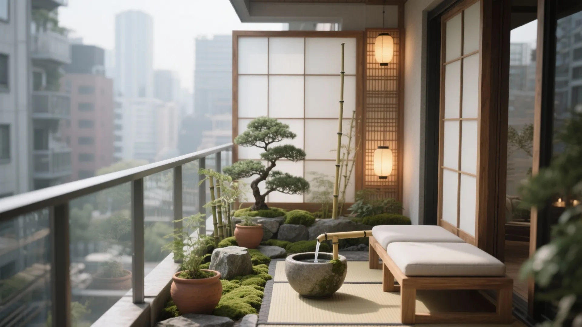 5 Ideas for an Apartment Japanese Balcony Garden