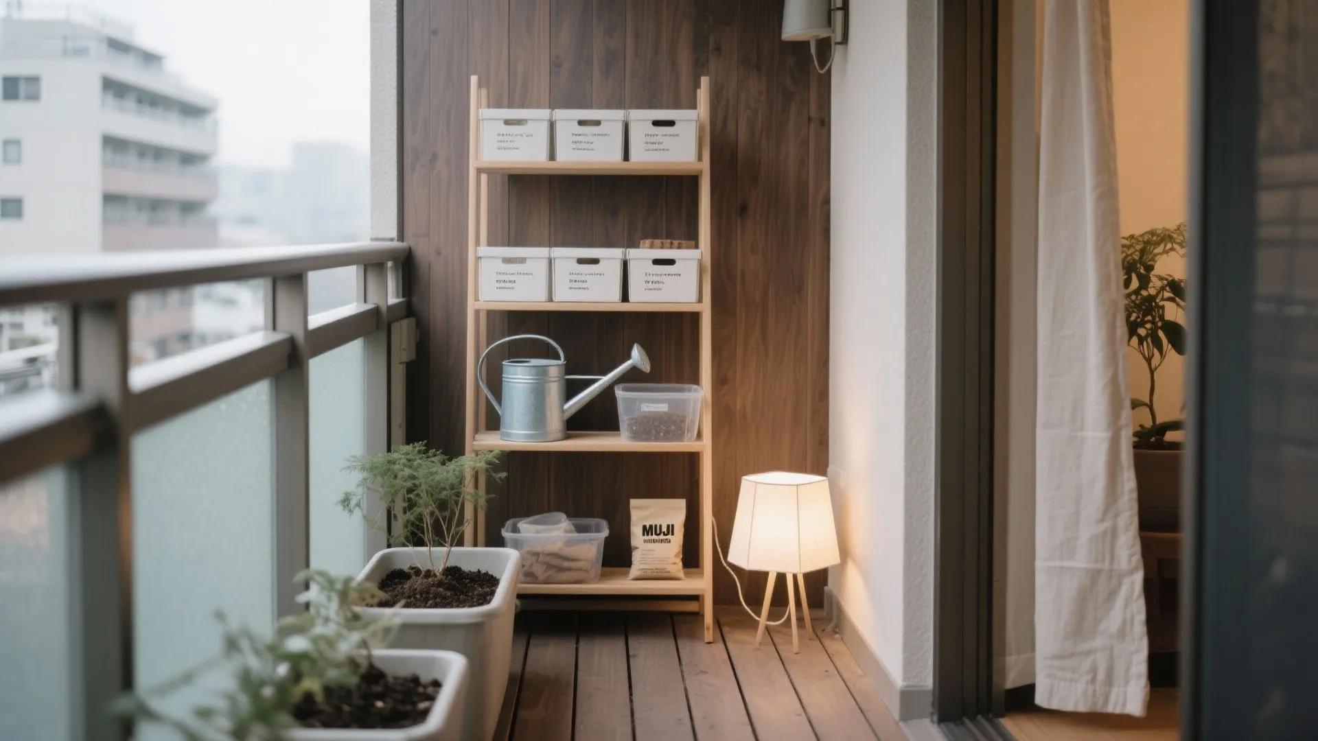 Tips 2: 日式風の収納技巧で道具を見せずに取り出しやすく
