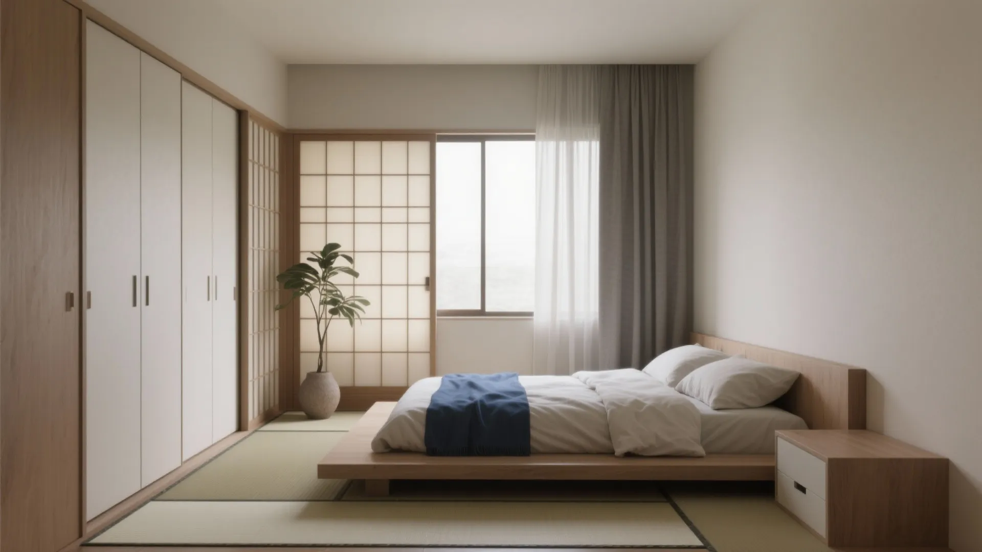 Japanese Bedroom Design for Small Space: Maximize Serenity: 1 Minute to a Zen-Like Small Bedroom Makeover