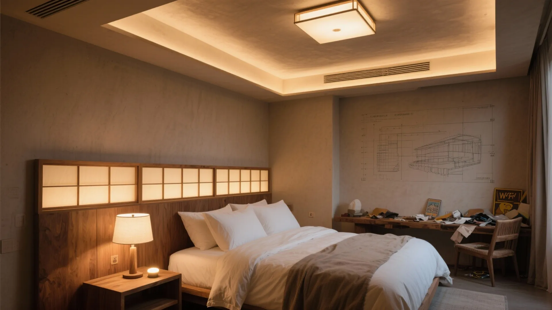 Tips 8: ベッドルームは照明の“段階”で眠りをつくる