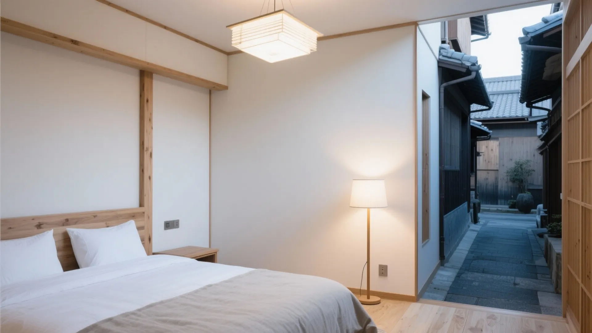 色と照明の“日式バランス”：3色以内＋間接光で整える